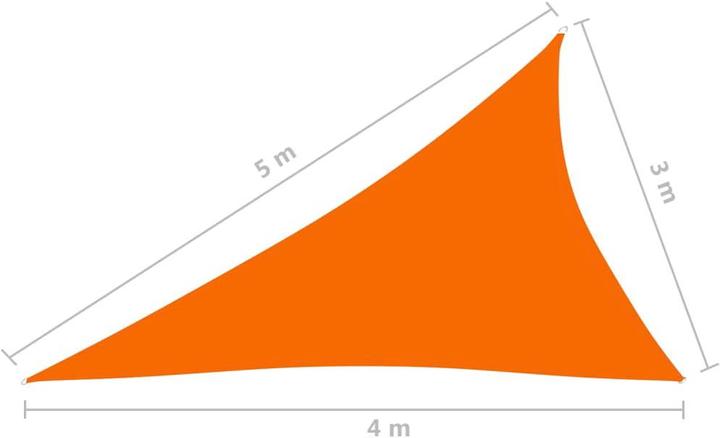 Image du produit VidaXL Voile d'ombrage (3 x 4 x 5 m)