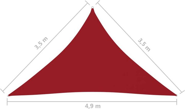 Image du produit VidaXL Voile d'ombrage (350 x 350 x 490 cm)