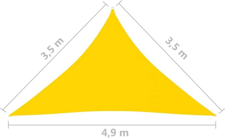 Produktbild VidaXL Sonnensegel (350 x 350 x 490 cm)