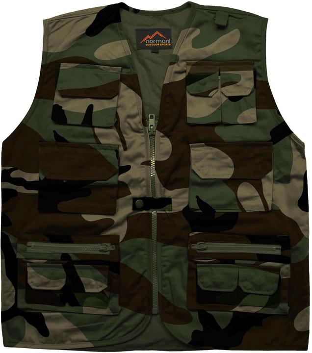 Actual product image Normani Mens Outdoor Vest Acacia (S)
