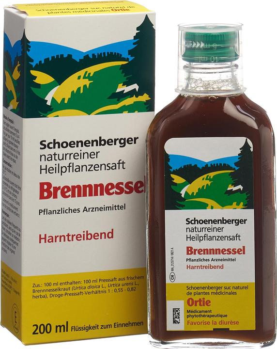 Produktbild Schönenberger Brennnessel Heilpflanzensaft Saft