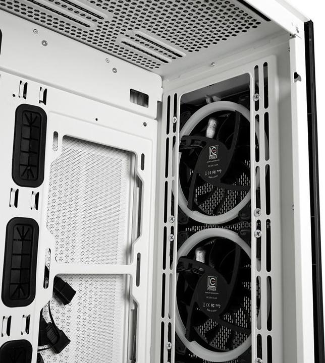 Image du produit LC-Power Boîtier Gaming 805BW Holo-1 X RGB noir/blanc retail (E-ATX, ATX, mATX, Mini-ITX)