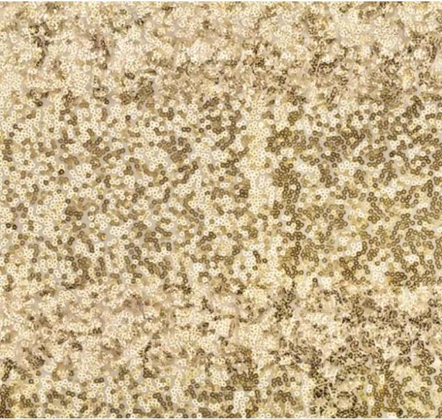 Actual product image Partydeco Tischläufer mit goldenen Pailletten