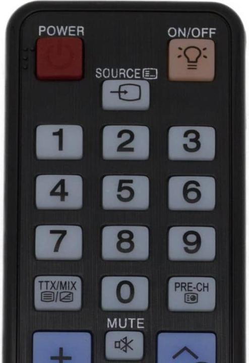 Produktbild Azurano Fernbedienung Ersatz für SAMSUNG BN59-01039A, BN5901039A für LE32C650, LE32C670, LE37C650, LE37C67 (Gerätespezifische Fernbedienung, Infrarot)