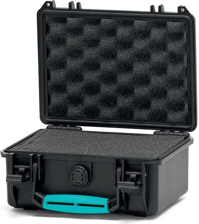 Actual product image HPRC 2100 Koffer mit Schaumstoff,schwarz/blau mit Schaumstoffeinlage (Photo case, 21 l)