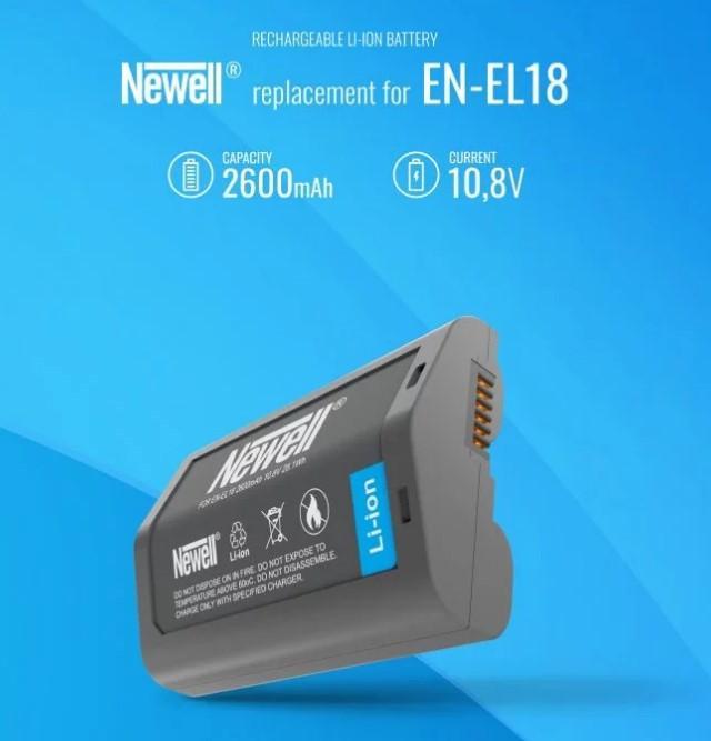 Image du produit Newell pile EN-EL18 (Batterie de l'appareil photo)