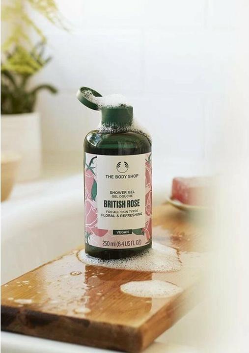 Image du produit Body Shop - Gel douche à la rose britannique 250ml (250 ml)