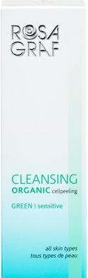 Actual product image Rosa Graf Cleansing Organic Cellpeeling green sensitiv 125ml (Exfoliation, 125 ml)