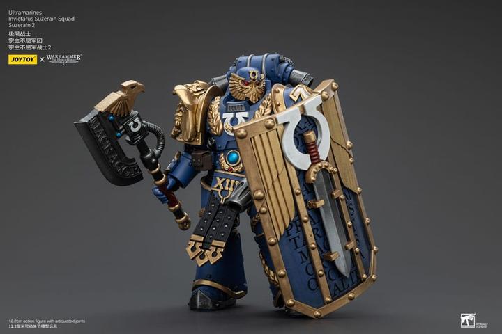 Produktbild Joy Toy Warhammer The Horus Heresy Actionfigur 1/18 Ultramarines Invictarus Suzerain Squad Suzerain 2 12 cm
