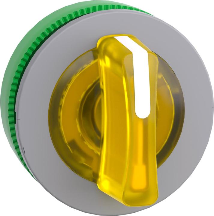 Actual product image Schneider Electric Illuminated selector switch, front, plastic, ZB5FK1583C0