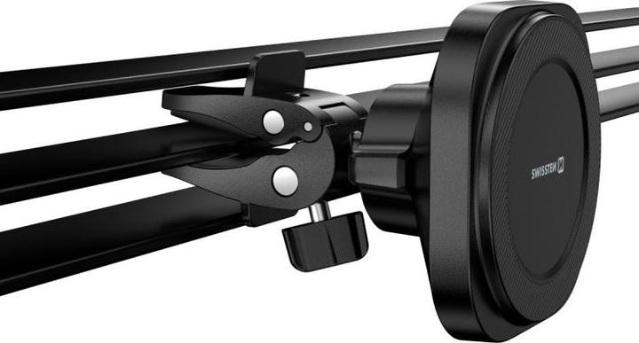 Image du produit Swissten Magstick Compact Magnetic Car Holder With Wireless Charger 15W/7,5W(Compatible Magsafe)