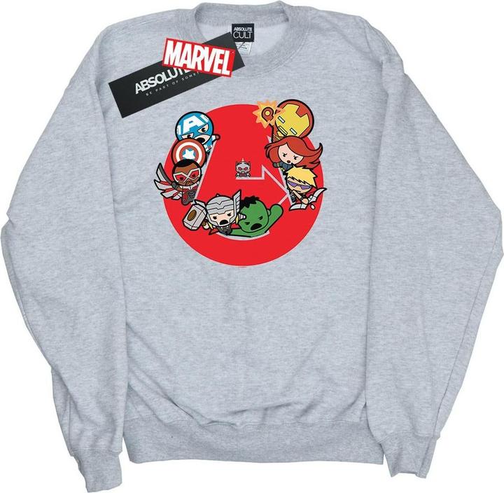 Kawaii Avengers Ready Steady War Sweatshirt (3XL)