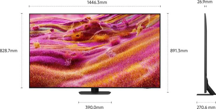 Produktbild Samsung QE65QN90F (65", QN90F, Mini-LED, NeoQLED, 4K, 2025)
