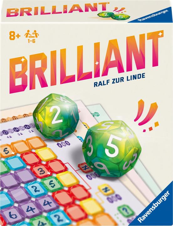 Produktbild Ravensburger 23491 - Brilliant - Spiel für Würfelfans ab 8 Jahren - Gesellschaftsspiel geeignet (Multilingual)