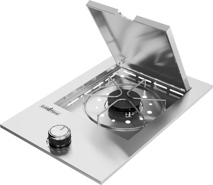 Grillfürst Réchaud latéral encastrable pour cuisine d'extérieur