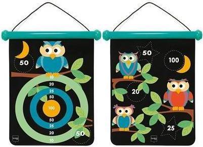 Image du produit Scratch Jeu de fléchettes magnétique Hibou moyen (1 x)