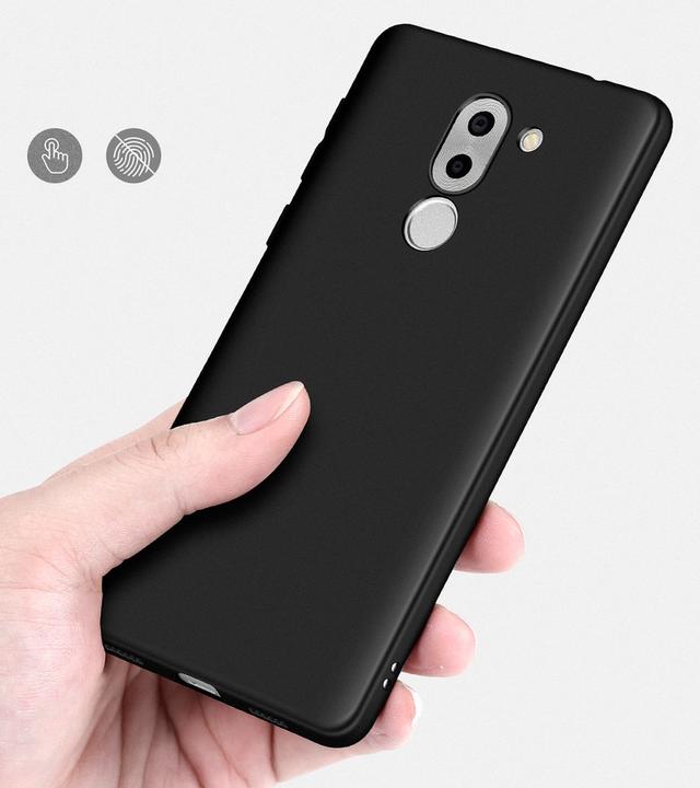 Actual product image König Design TPU Silicone Case for Mobile Huawei Honor 6X Cover Bumper Protective Cover Blue New (Fee 6X)