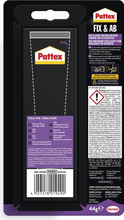 Produktbild Pattex Fix & Ab (80 g, 44 ml)
