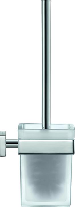 Duravit Brush set KARREE glass matt chrome
