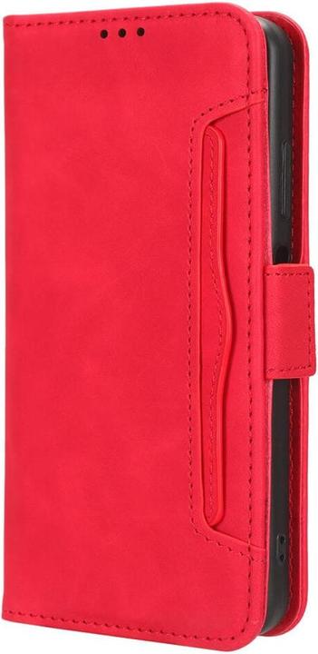 Actual product image Cover-Discount OnePlus 12 - Case with many card slots red (OnePlus 12)