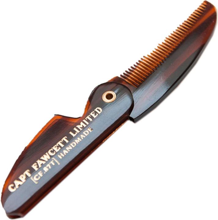 Produktbild Captain Fawcett Folding Pocket Moustache Comb
