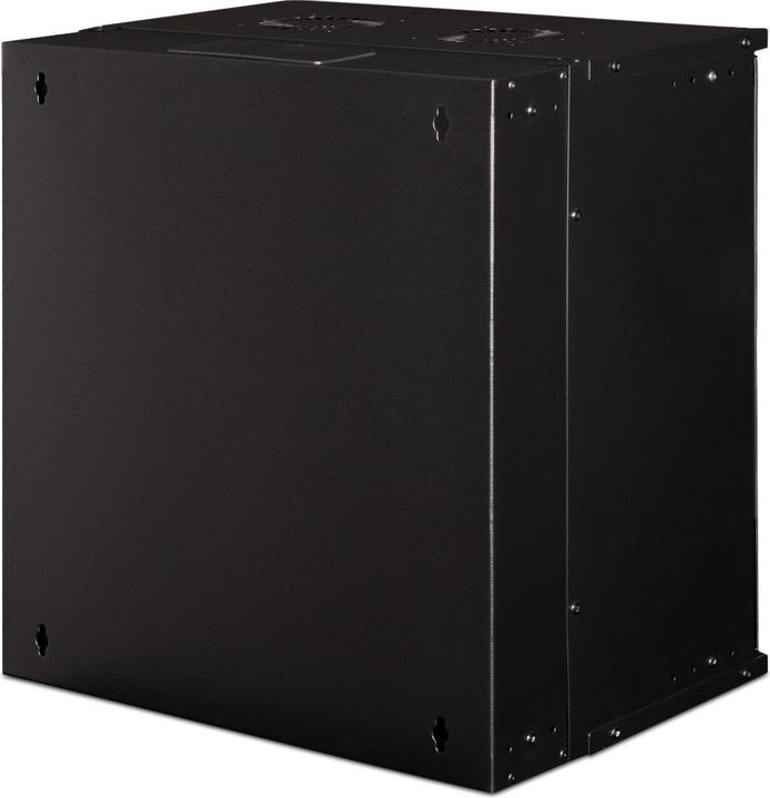 Produktbild Digitus 19" 12HE Wandgehäuse, SOHO PRO 592 x 540 x 400 mm, schwarz (10.86 HE, 19 Zoll Rack)