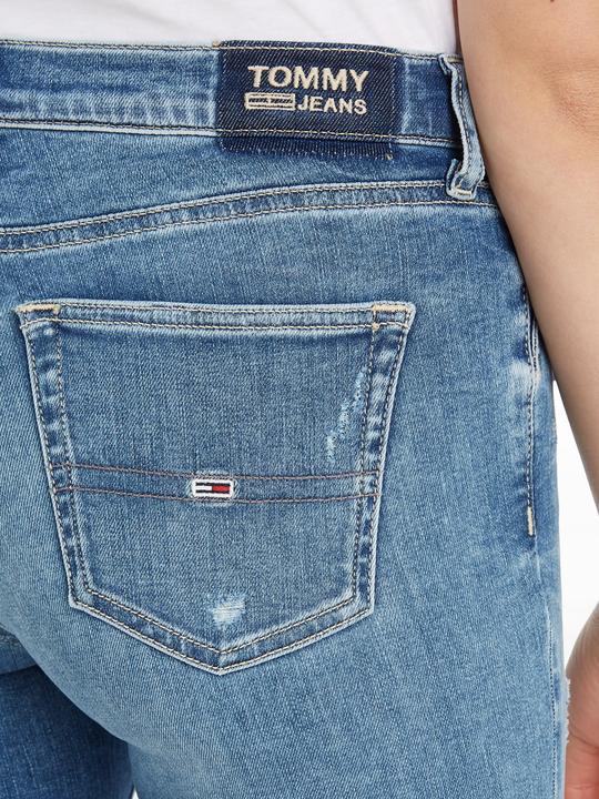 Actual product image Tommy Hilfiger Tommy Jeans Nora Mid Rise Skinny Denim Medium (W25/L30)