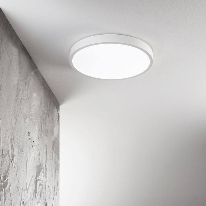 Immagine prodotto Ideal lux RAY Plafoniera LED 44W ⌀600mm Bianco IP44 CCT colore luce regolabile 327693 (6850 lm)
