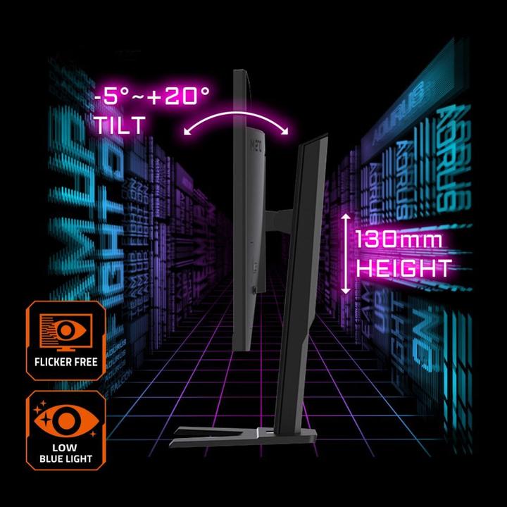 Actual product image Gigabyte M27Q (2560 x 1440 pixels, 27")
