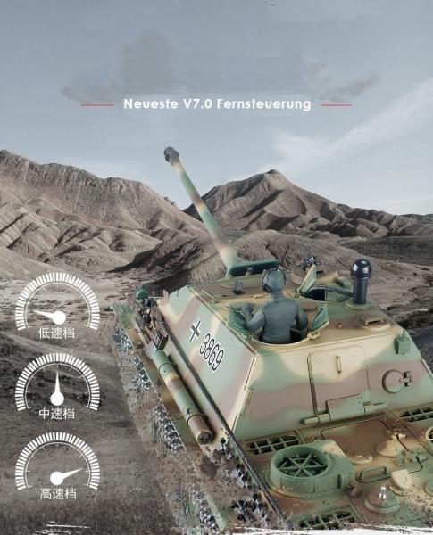 Image du produit Es-toys Heng Long RC Panzer Jagdpanther Pro 1:16 (RTR Prêt à fonctionner)