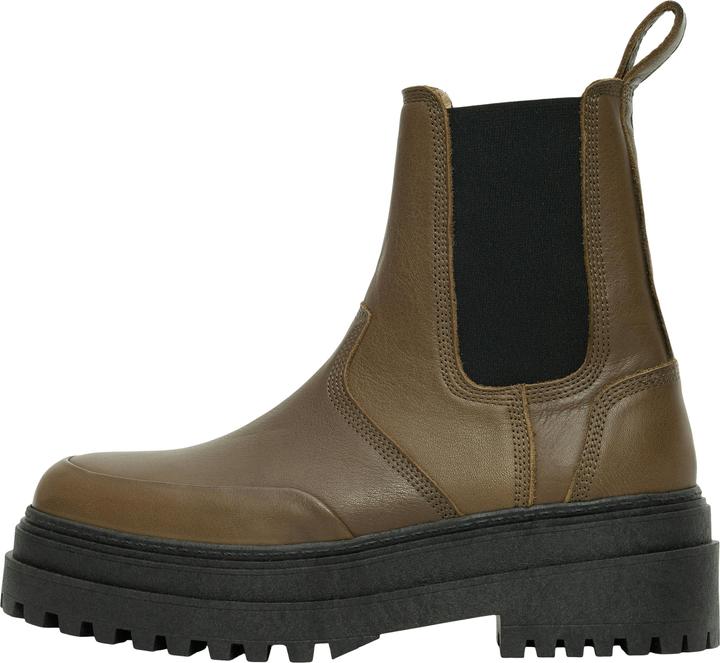 Actual product image Selected Femme Chunky Leather Chelsea Boots (38)