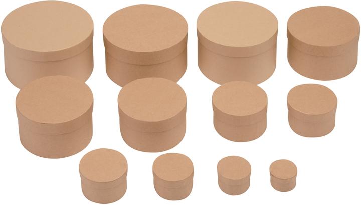 Produktbild Glorex Rundbox Pappe D 80/H 45mm FSC