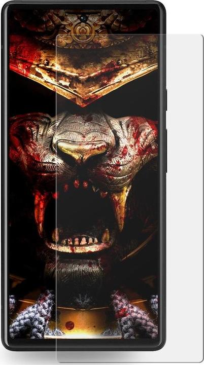 Produktbild Protectorking 3x 3D A++ echtes Tempered 9H Panzerhartglas KLAR (3 Stück, Google Pixel 7a)