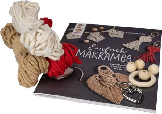 Produktbild Kreativ-Set Einfach Makramee. Mit Anleitungsbuch und Material