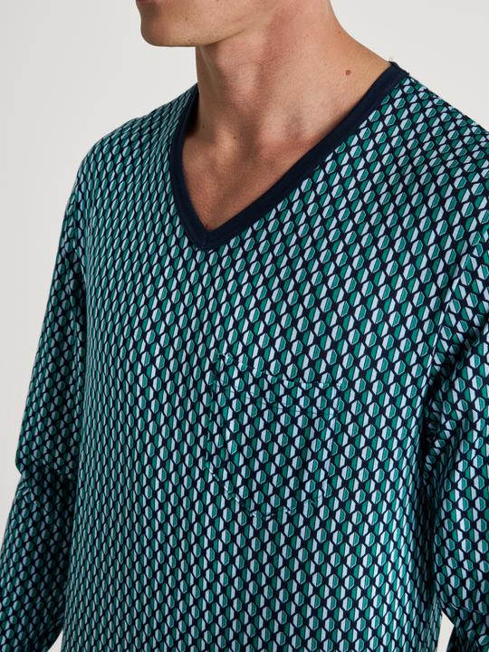 Produktbild Calida Relax Imprint Bündchen-Pyjama (S)