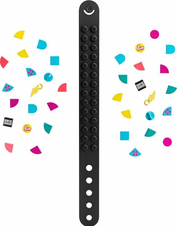 Actual product image LEGO Gaming bracelet with pendants (41943, LEGO Dots)