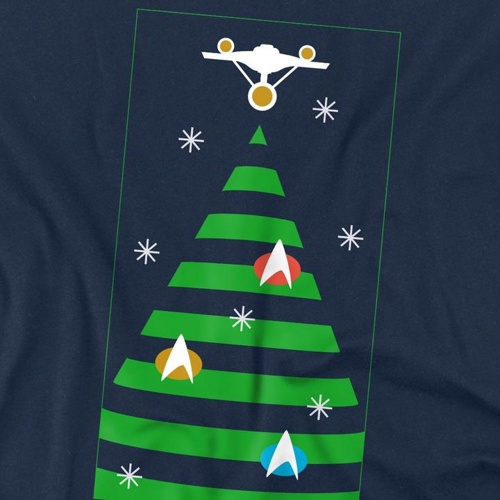 Immagine prodotto Star Trek: The Original Series Maglietta Albero di Natale Uomo (S)