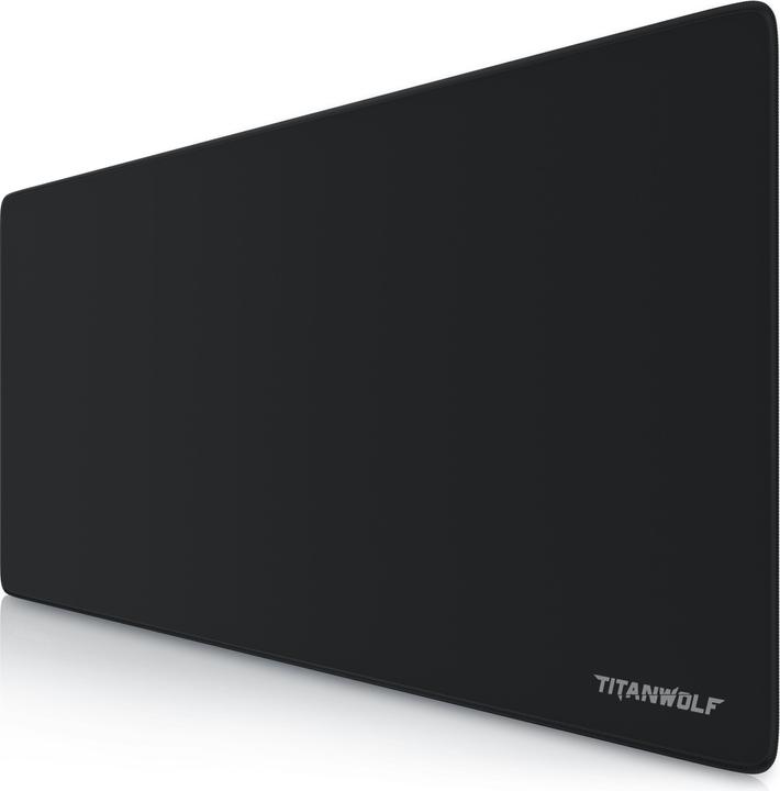 Actual product image Titanwolf Gaming Mouse Pad, XXL Speed Gaming Mouse Mat / Extra Large Surface of 900 x 400mm, Logo (Wide)