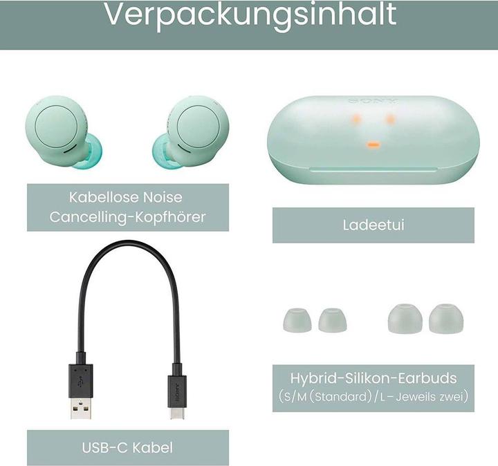 Actual product image Sony WF-C500 (No noise cancelling, 10 h, Wireless)