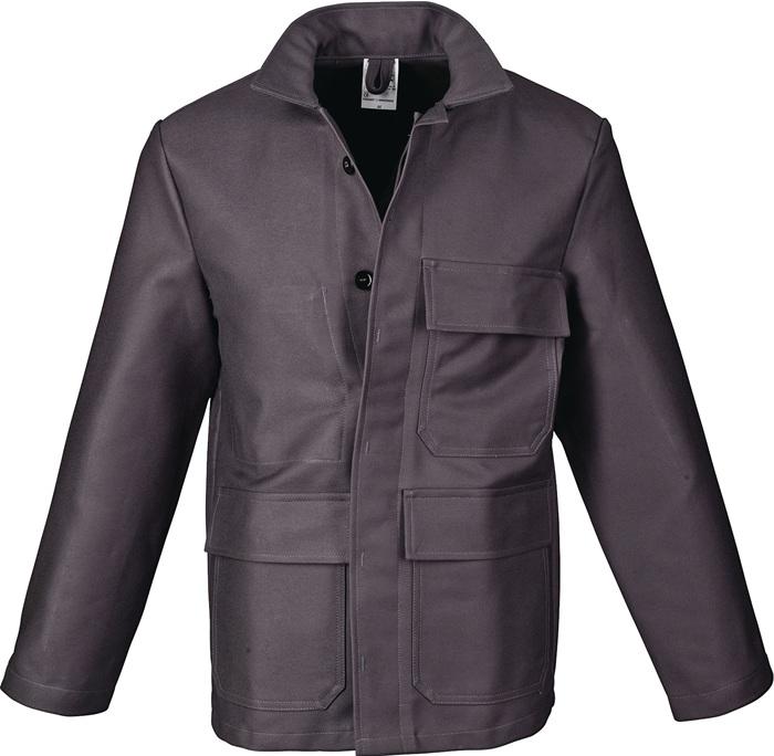 Produktbild Asatex SchweiÃŸerschutz-Jacke KS64JA03 Gr.54 grau PROBAN (54)