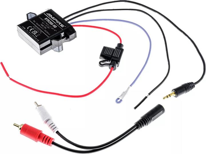 Actual product image Ampire Bluetooth Receiver,3.5mm Klinke/Cinch, 12 Volt, aptXHD, aptXLL (Receiver)