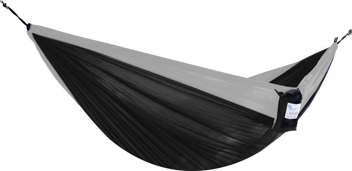 Image du produit Vivere Hammock Parachute Hammock Black/Grey (181 kg)