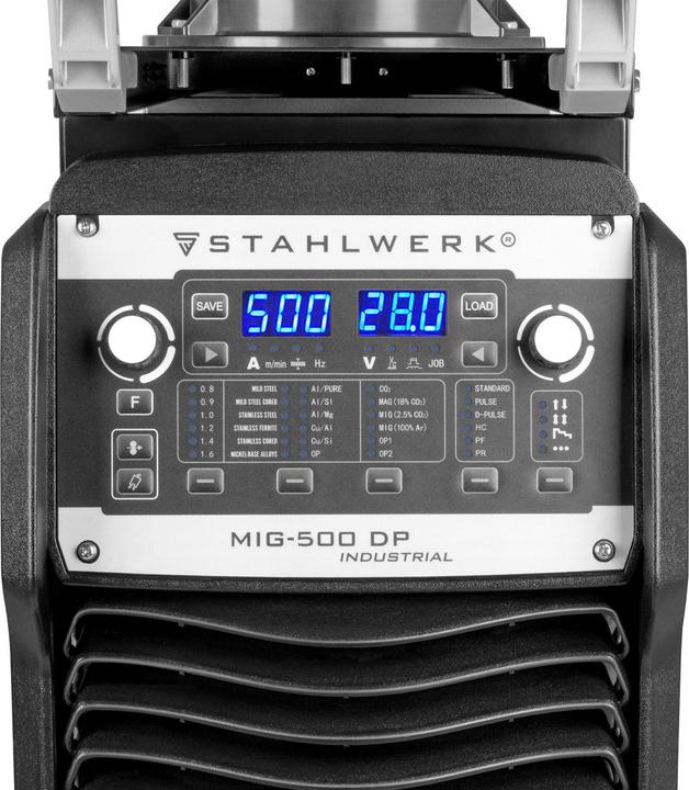 Produktbild Stahlwerk Industrie-Schweissgerät MIG MAG 500 DP IGBT Inverter mit 500 Ampere