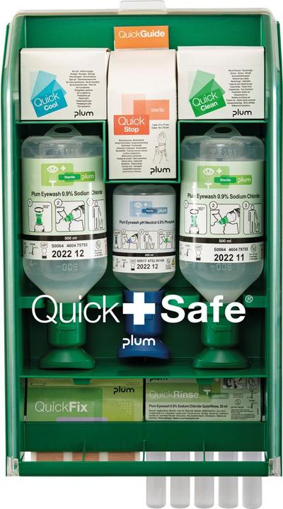 Actual product image Plum First Aid Station QuickSafe Box Complete (First aid set accessories)