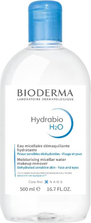 Immagine prodotto Bioderma Hydrabio H2O Detergente per Pelli Sensibili e Secche (Acqua micellare, 500 ml)