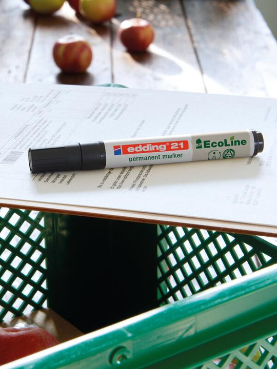 Produktbild Edding Permanent Marker 21 (Schwarz, 3 mm, 1 x)