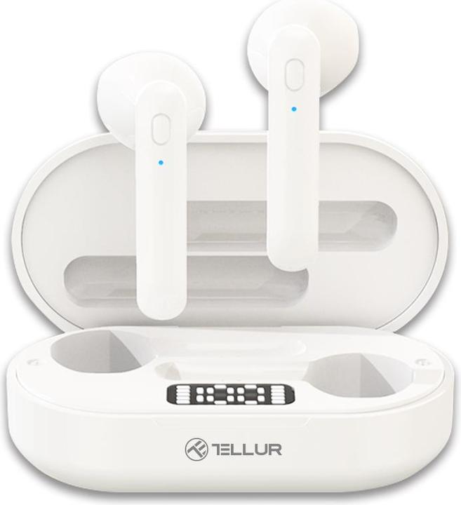 Actual product image Tellur Flip True Wireless Earphones white (2.50 h, Wireless)