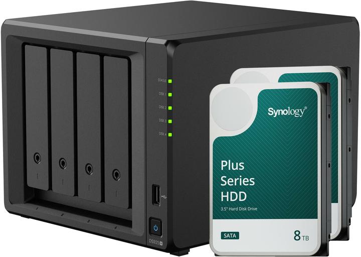 Produktbild Synology DS925+ (2 x 8 TB, Synology HAT 33xx)