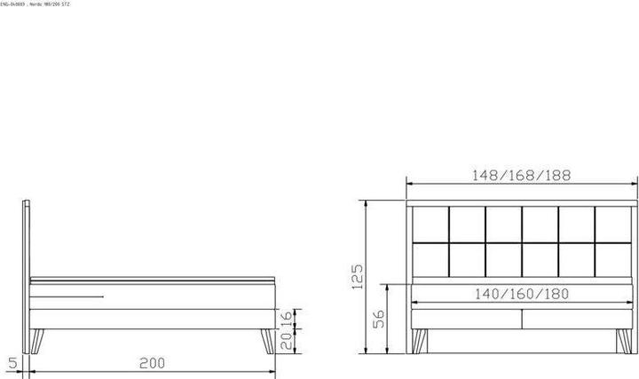 Actual product image Hasena Nordic (180 x 200 cm)
