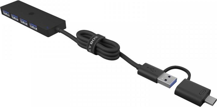Produktbild Icy Box IB-HUB1424-C3 (USB-C, USB-A, 4 Ports)